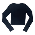 Livi Ribbed Cropped Top - Denny's