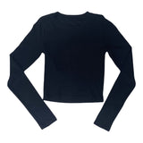 Livi Ribbed Cropped Top - Denny's