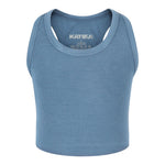 Ribbed Crop Tank Top - Denny's