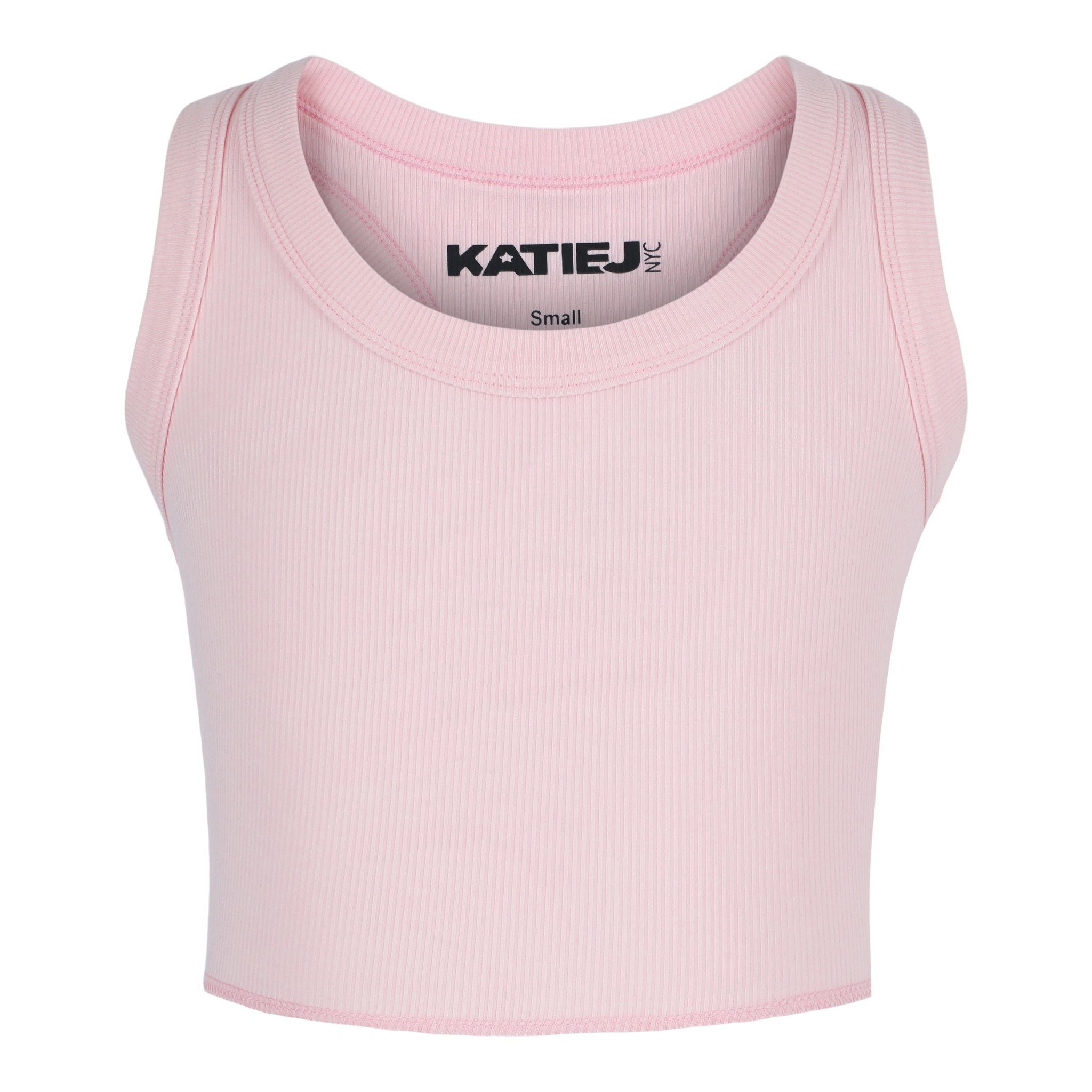 Ribbed Crop Tank Top - Denny's