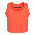 Ribbed Crop Tank Top - Denny's