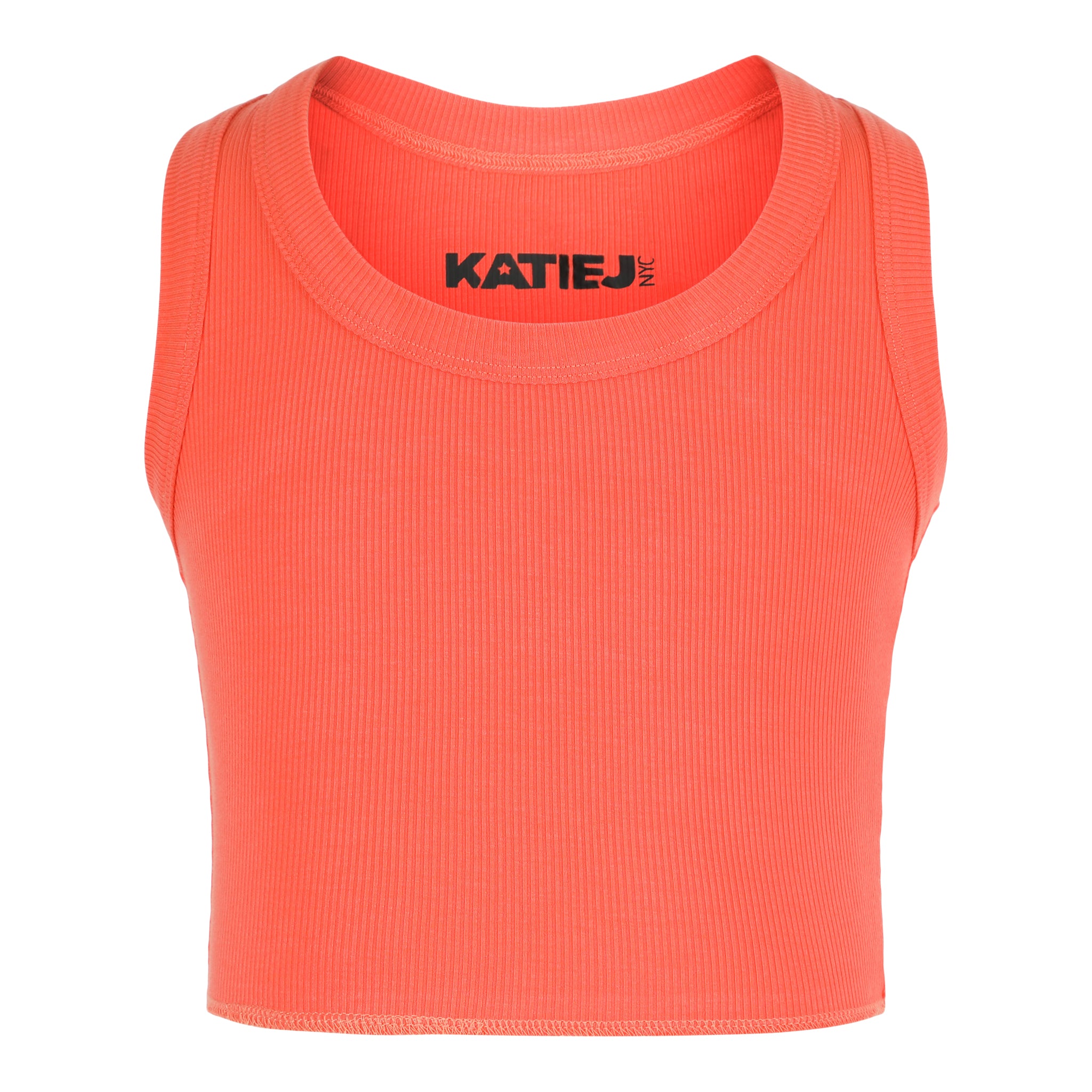 Ribbed Crop Tank Top - Denny's