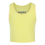 Ribbed Crop Tank Top - Denny's