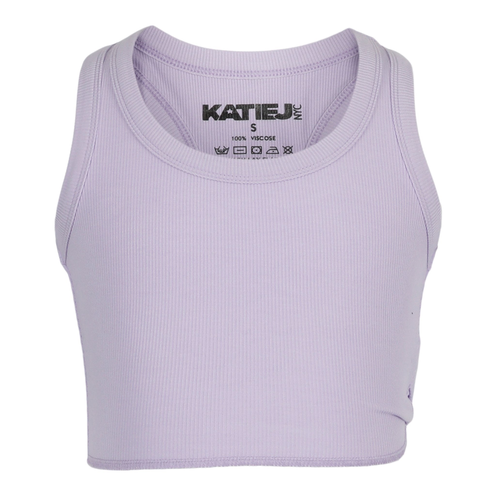 Ribbed Crop Tank Top - Denny's