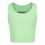 Ribbed Crop Tank Top - Denny's