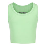 Ribbed Crop Tank Top - Denny's