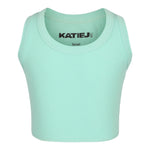 Ribbed Crop Tank Top - Denny's