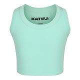 Ribbed Crop Tank Top - Denny's