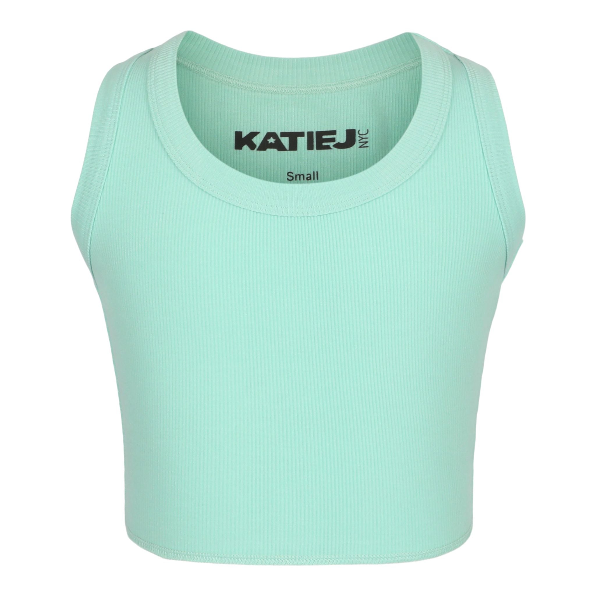 Ribbed Crop Tank Top - Denny's