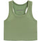 Ribbed Crop Tank Top - Denny's