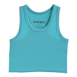 Ribbed Crop Tank Top - Denny's