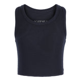 Ribbed Crop Tank Top - Denny's