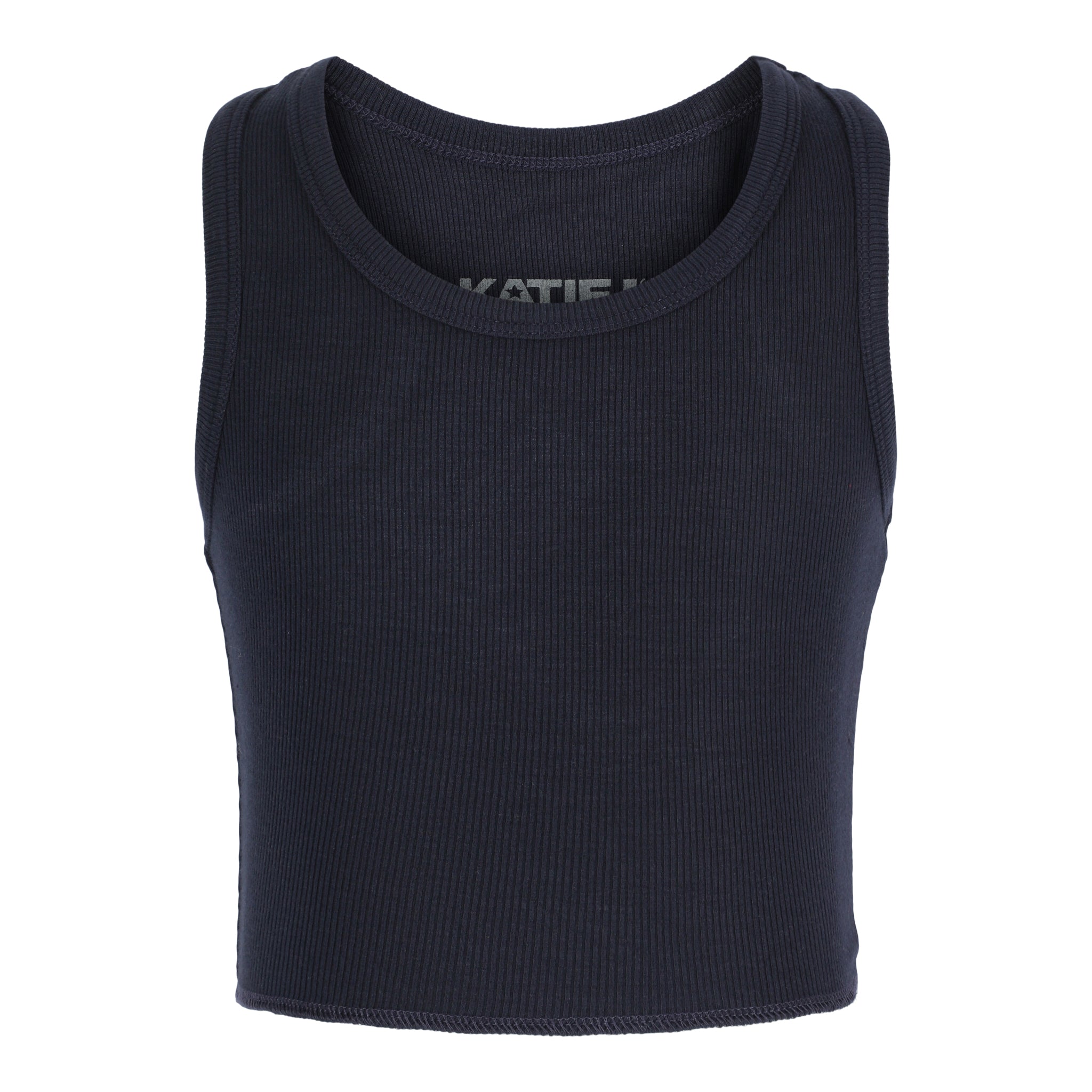 Ribbed Crop Tank Top - Denny's