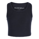 Ribbed Crop Tank Top - Denny's