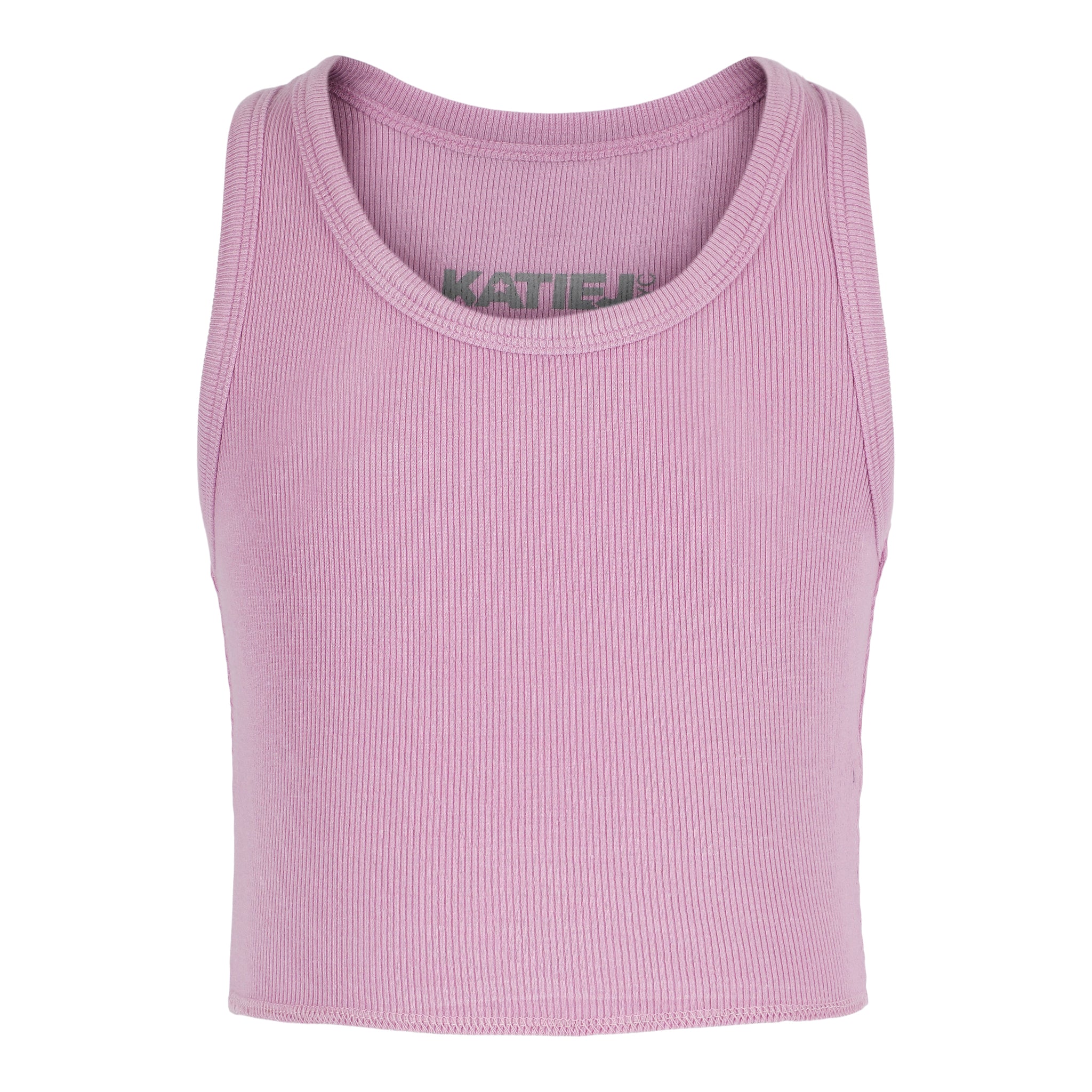 Ribbed Crop Tank Top - Denny's