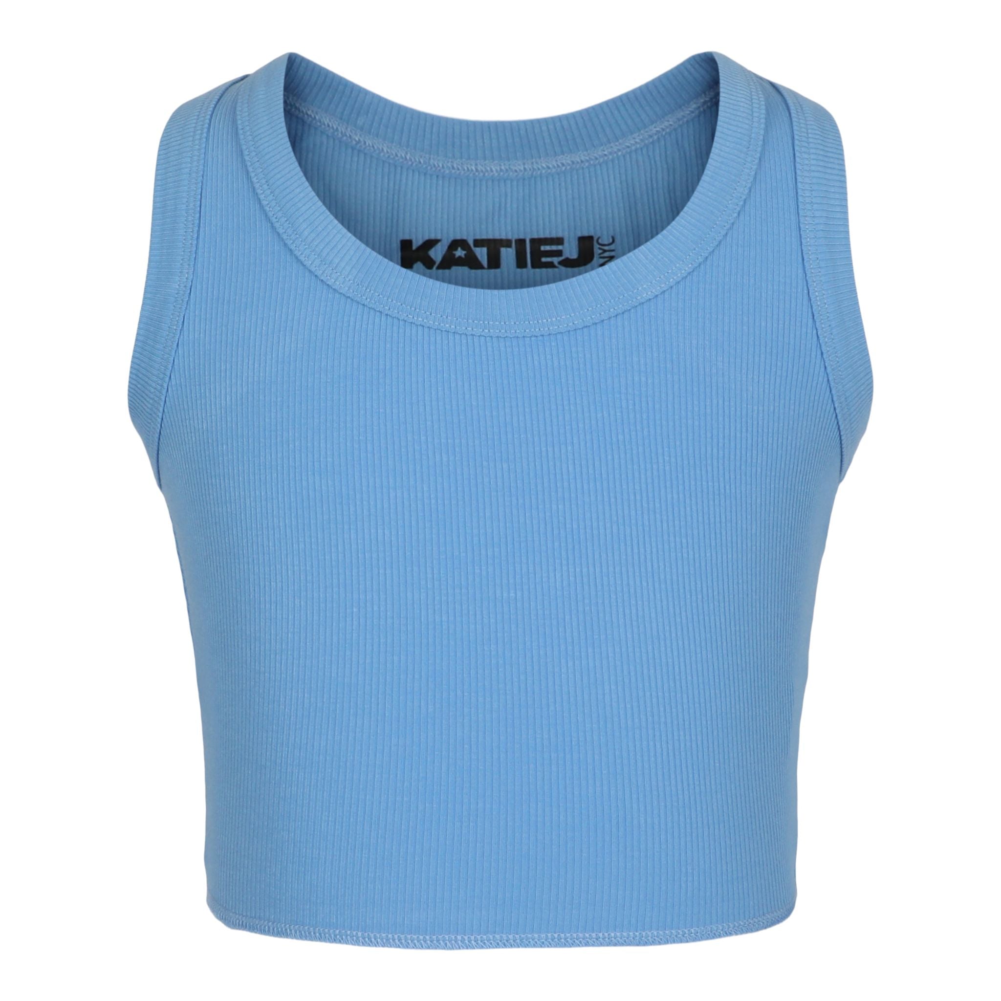 Ribbed Crop Tank Top - Denny's