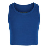 Ribbed Crop Tank Top - Denny's