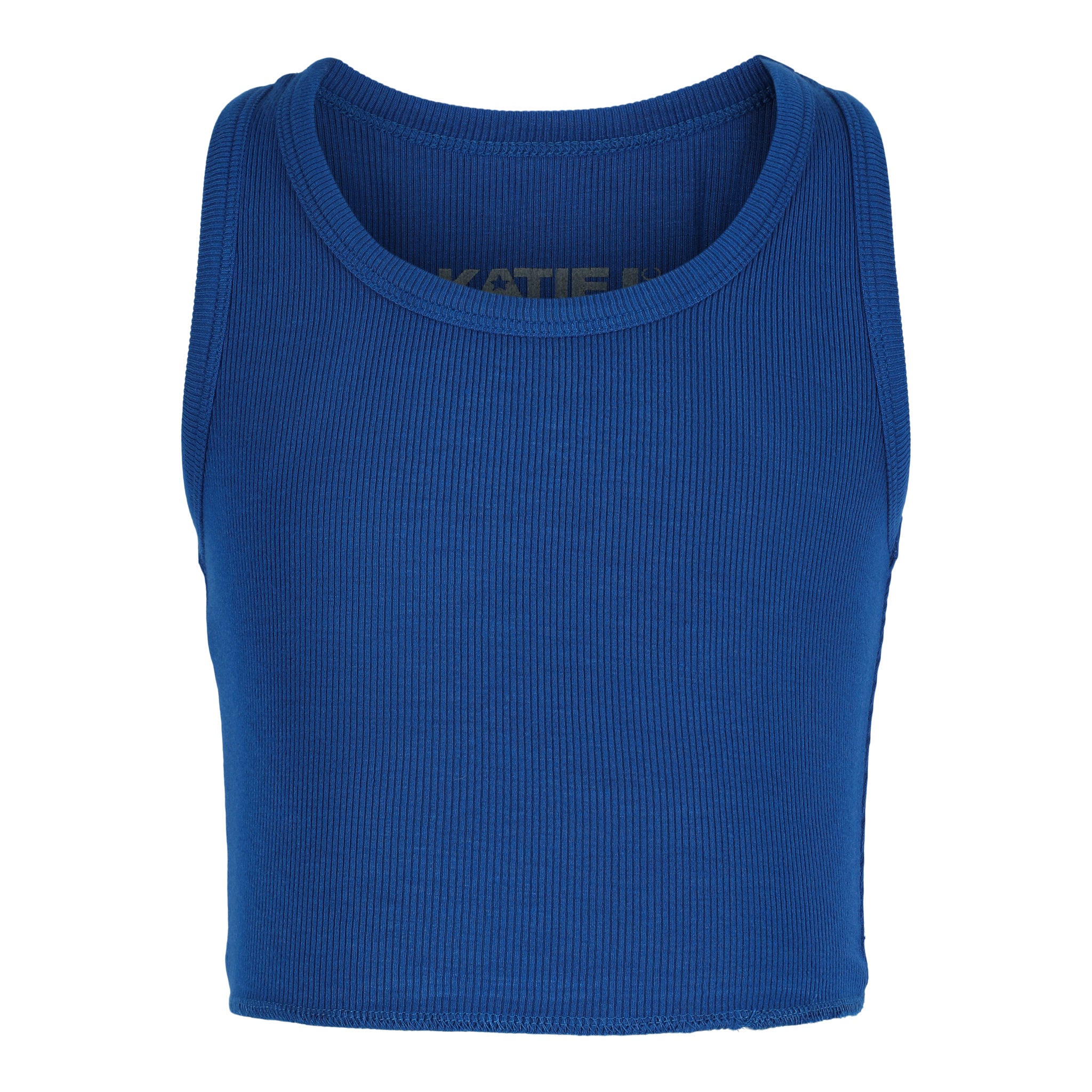 Ribbed Crop Tank Top - Denny's
