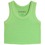 Livi Ribbed Crop Tank - Denny's