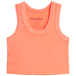 Livi Ribbed Crop Tank - Denny's