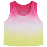Livi Dip Dye Raspberry & Limoncello Crop Tank - Denny's