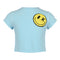 Puff Smiley Crop Tee - Denny's
