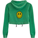 Smiley Back Zip Hoodie - Denny's