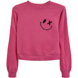 Smiley Reversilble Terry Sweatshirt - Denny's