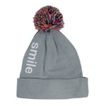Smiley Color Block Pom Hat - Denny's