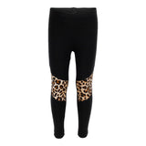 Legging with Leopard Across Knees - Denny's