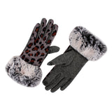 Leopard Gloves - Denny's