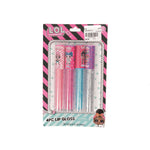 4pk Glitter Lip Gloss - Denny's