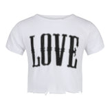 Love Crop Tee - Denny's