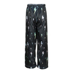 Black Bolts Plush Lounge Pant - Denny's