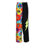 Color Tie Dye Star & Black Bolt Pant - Denny's