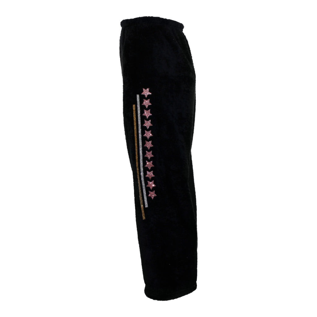 Glitter Lounge Pant with Metallic Stripe - Denny's