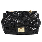 Large Shiny Quilted Bag - Denny's