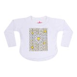 Love Peace Smiley Hi Low Shirt - Denny's
