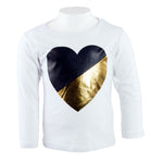 Long Sleeve Tee Black/Gold - Denny's