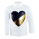Long Sleeve Tee Black/Gold - Denny's
