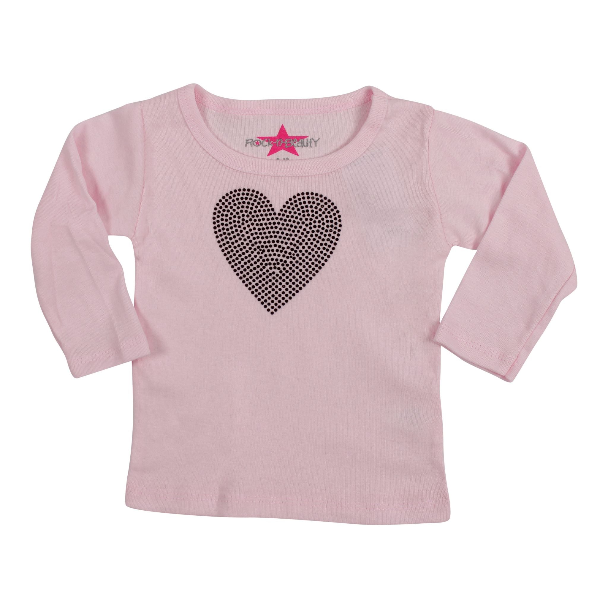 Long Sleeve Tee with Heart - Denny's