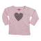 Long Sleeve Tee with Heart - Denny's