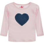 Denim Heart Tee - Denny's