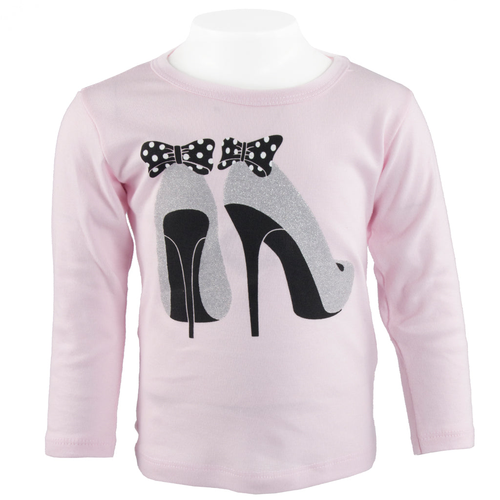 Long Sleeve Tee Heels - Denny's