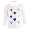 Long Sleeve Tee Multi Heart - Denny's