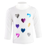 Long Sleeve Tee Multi Heart - Denny's