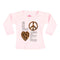 Long Sleeve Leopard Love Tee - Denny's