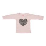 Leopard Heart Long Sleeve Shirt - Denny's