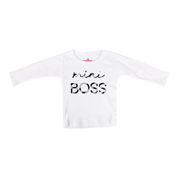 Long Sleeve Tee Mini Boss - Denny's