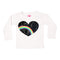 Long Sleeve Tee with Neon Heart - Denny's